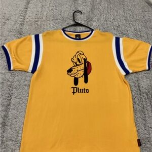 Forever 21 Yellow Pluto Dog Tee